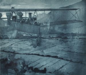 Luftschlacht, um 1915